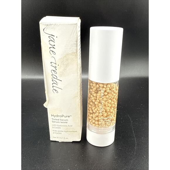 Jane Iredale HydroPure Tinted Serum Fair 1. Facial Serum Damaged Box - Picture 1 of 2